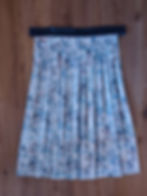 Miniaturbild: Dirndlschürze - Länge 67cm - hellblau