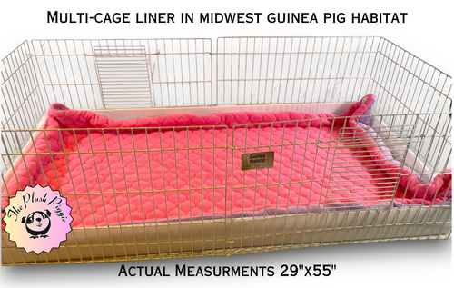 Pet Supplies Guinea Pig Midwest Cage Liner Fleece Cage Liners