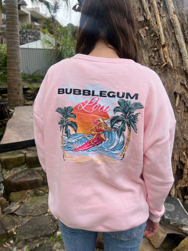 Embroidered Sweatshirt Bondi Beach Vintage Sweatshirt Bondi Beach