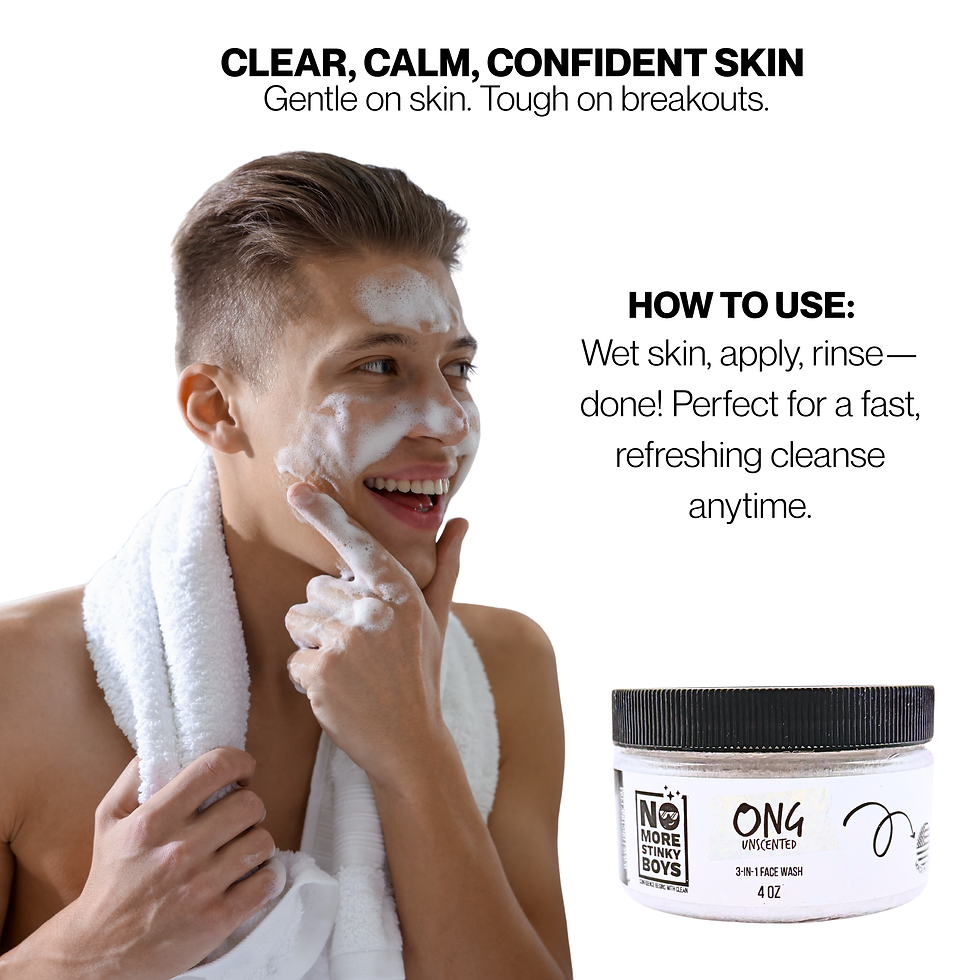 Thumbnail: Boys ONG (On God) 3-in-1 Face Wash