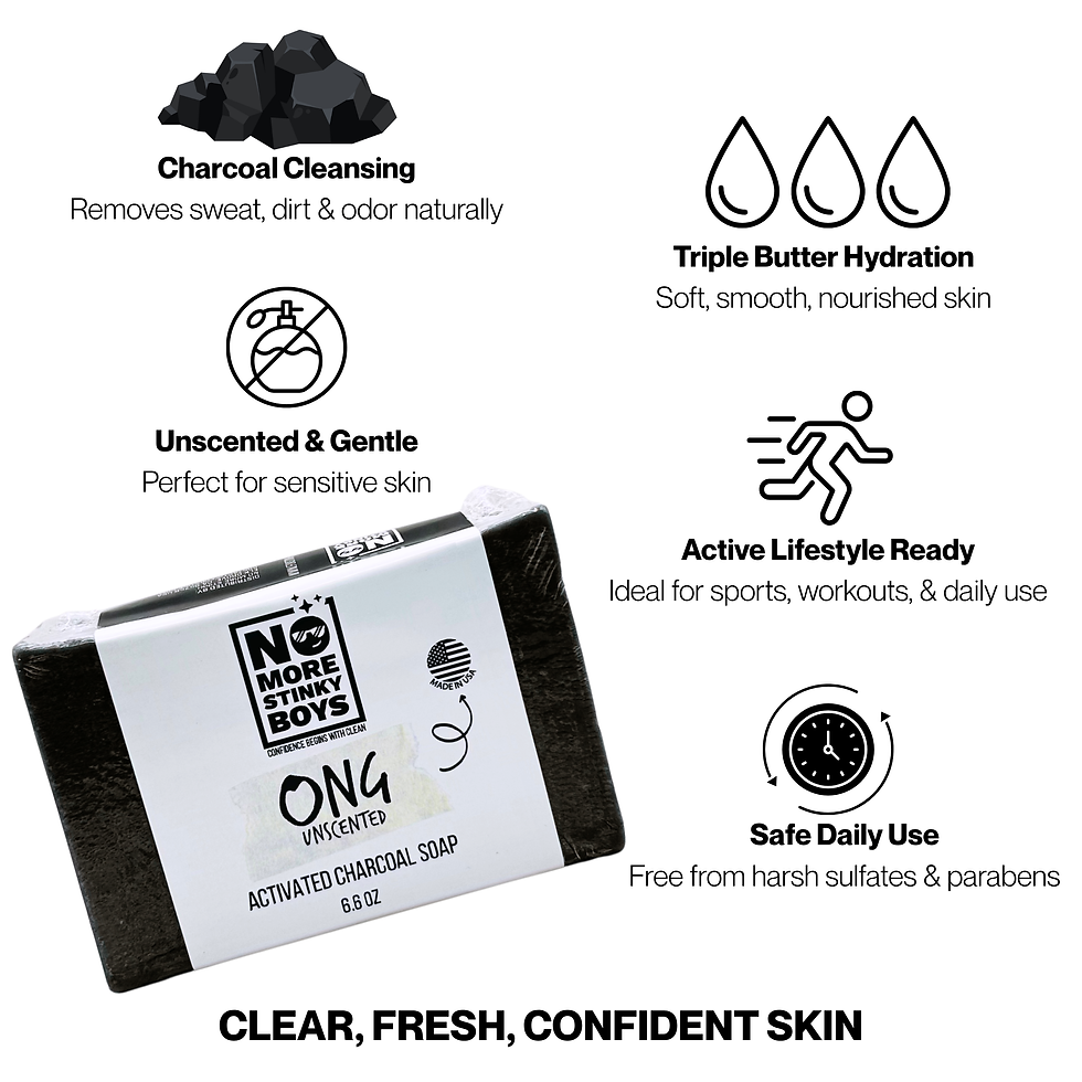 Thumbnail: Boys ONG (On God) Activated Charcoal Soap