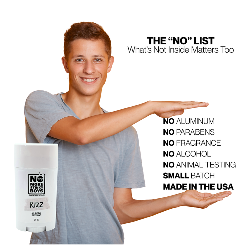 Thumbnail: Boys RIZZ (Me Up) All Natural Deodorant