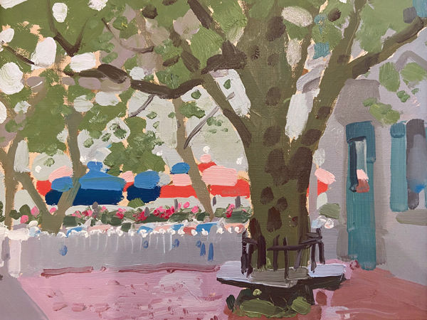 Café Blasé & Library Tree
