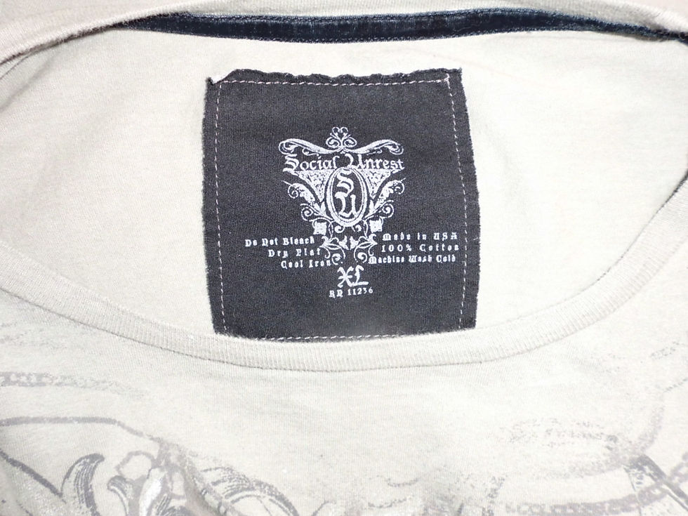 Thumbnail: Social Unrest Graphic Tee Size XL