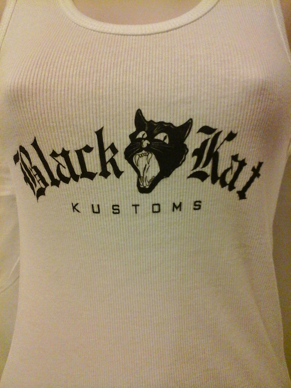 Thumbnail: Black Kat Kustoms Ladies Tank
