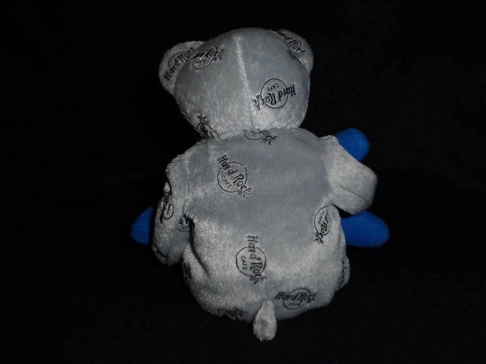 Thumbnail: NWOT HardRock Foxwoods Bean Bag Bear