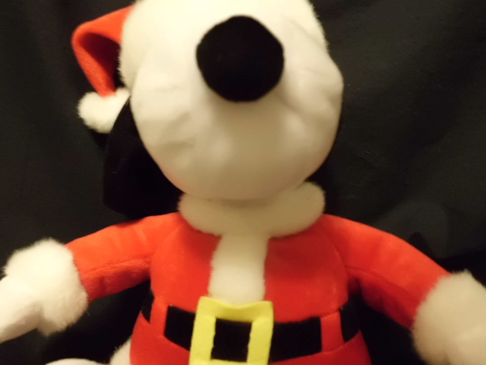 Thumbnail: Hallmark Limited Edition Santa Snoopy Plush
