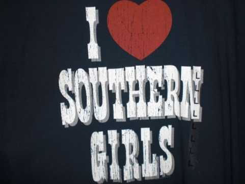 Thumbnail: Unisex large "I love Southern Girls" Tshirt