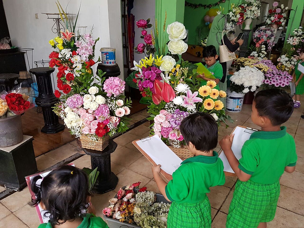 At the Florist