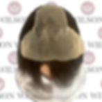 Thumbnail: 8x8 Build-A-Topper - Custom Full Lace Hand Tied Human Hair Topper