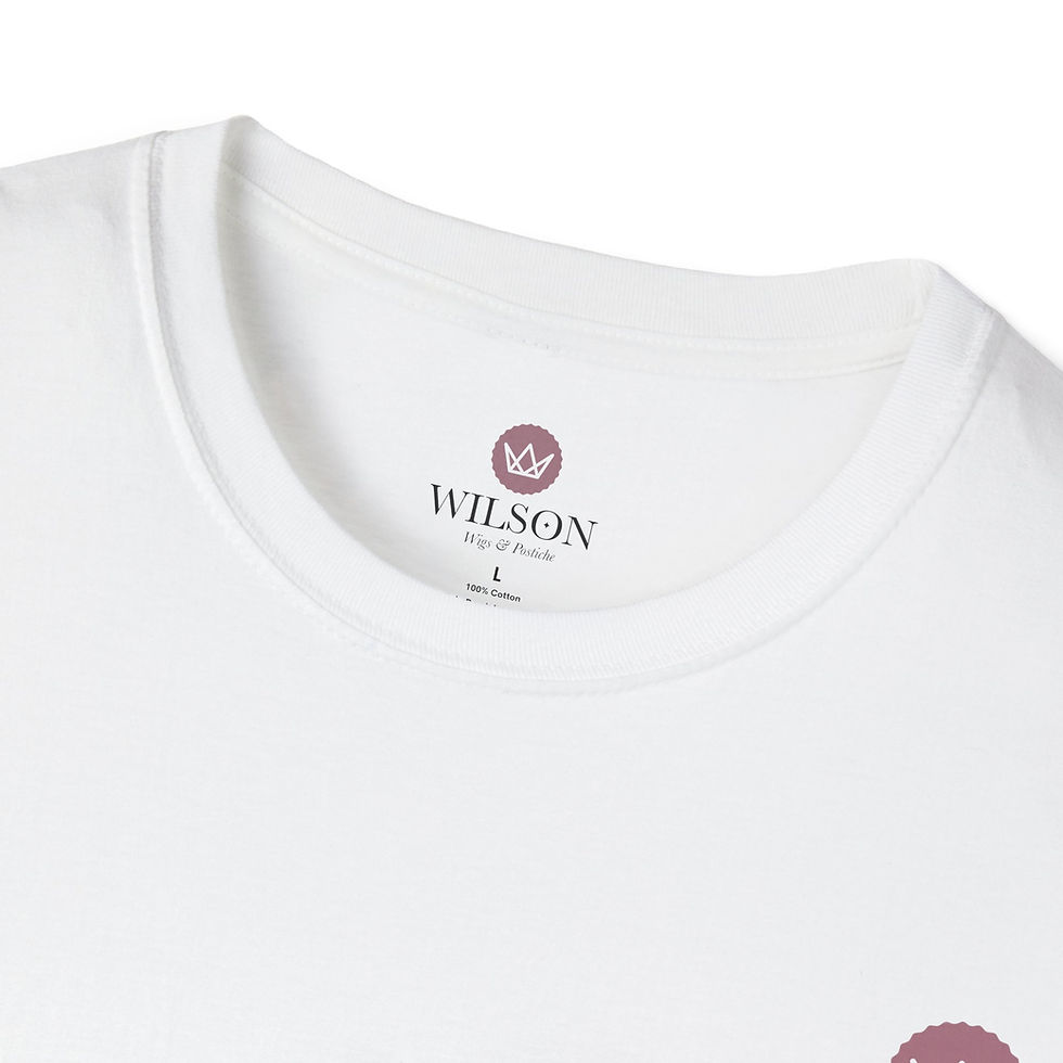Thumbnail: Wig Maker Quote Unisex Softstyle T-Shirt