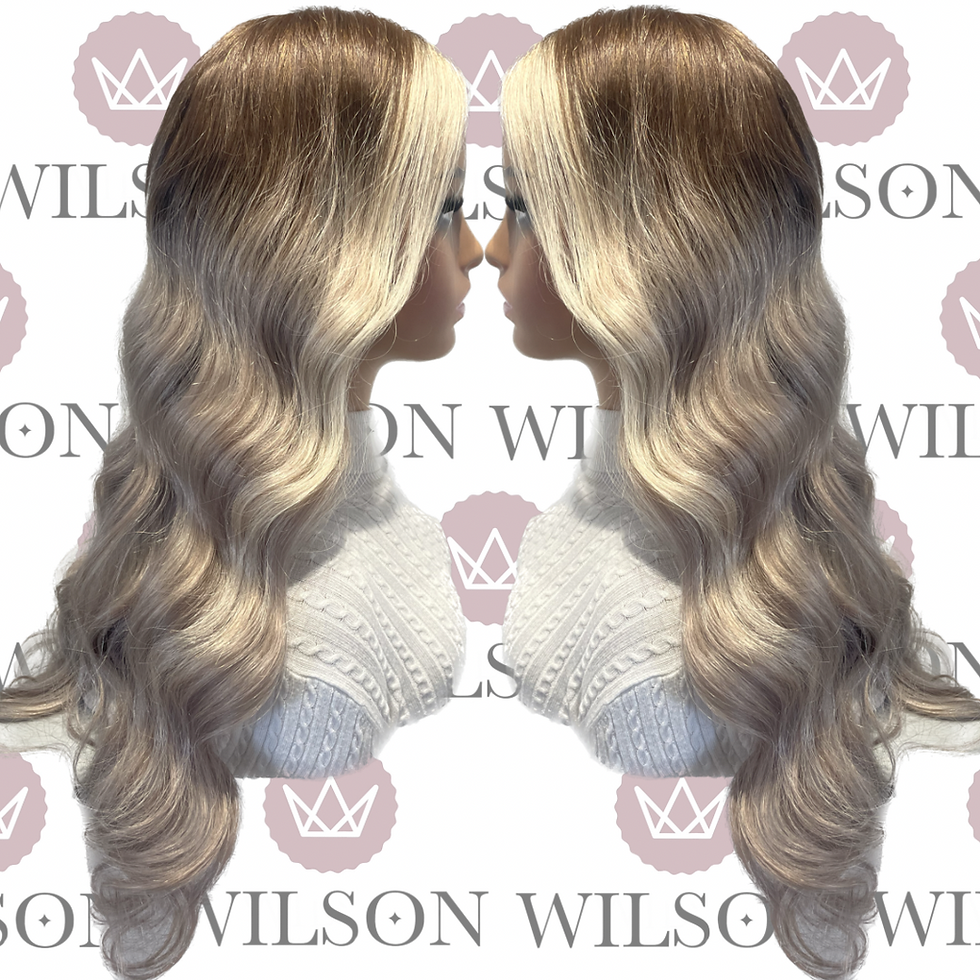 Thumbnail: “Frankie” 22” Human Hair Lace Front Wig