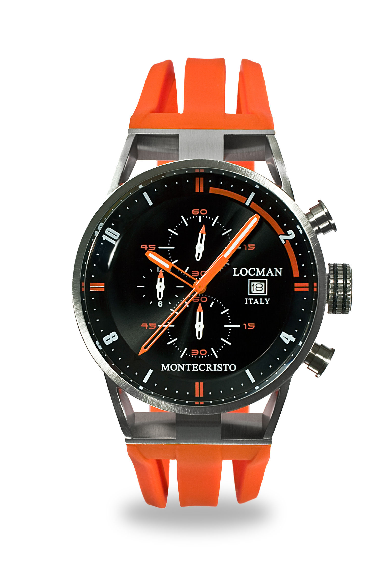 MONTECRISTO CRONOGRAFO AL QUARZO, CASSA IN ACCIAIO E TITANIO 051000BKFOR0GOO
