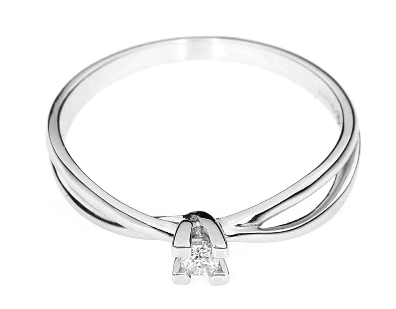 ANELLO CON DIAMANTE KT 0,05