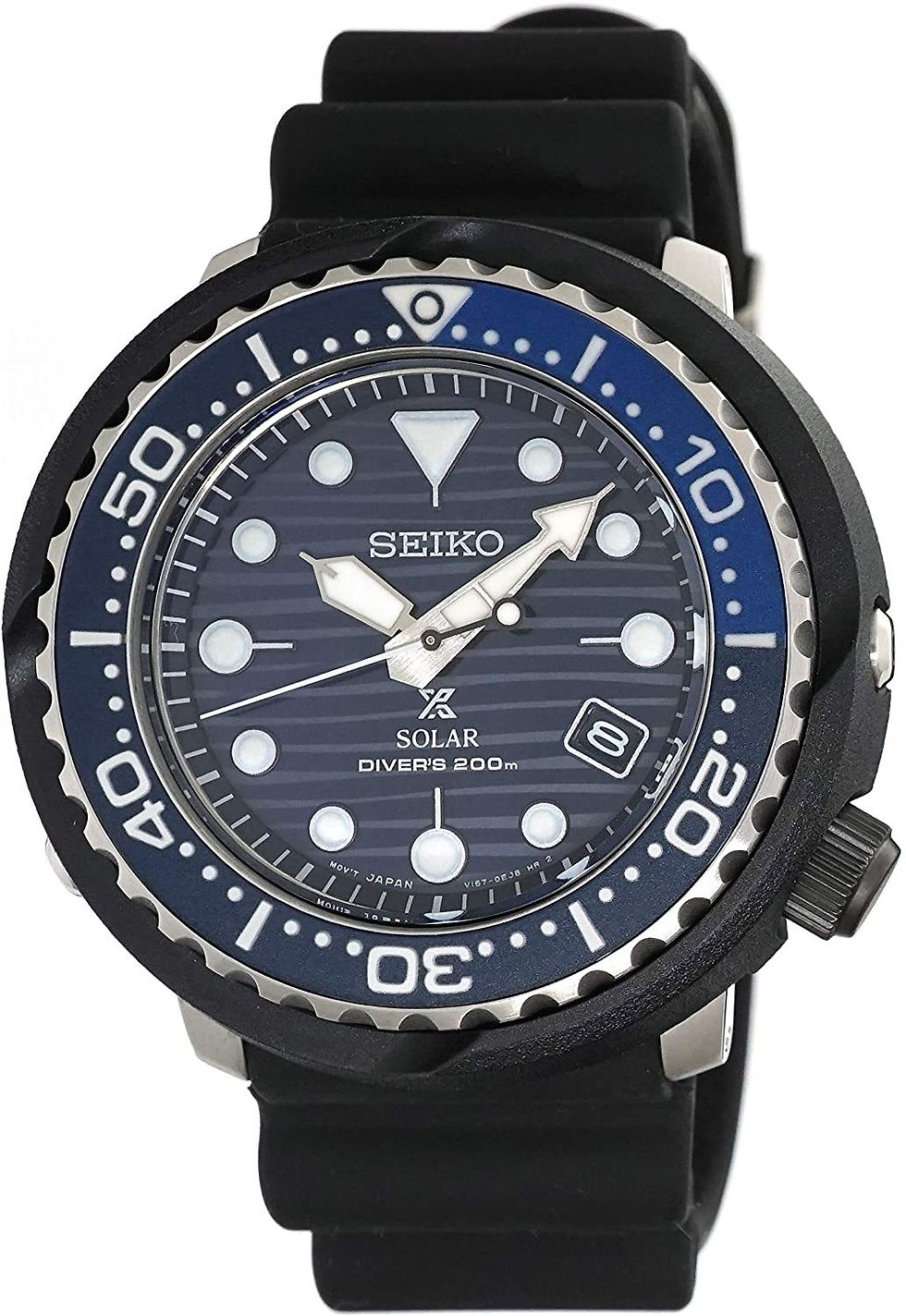 Miniaturbild: SEIKO  PROSPEX TUNA Save the Ocean solar  SNE518P1