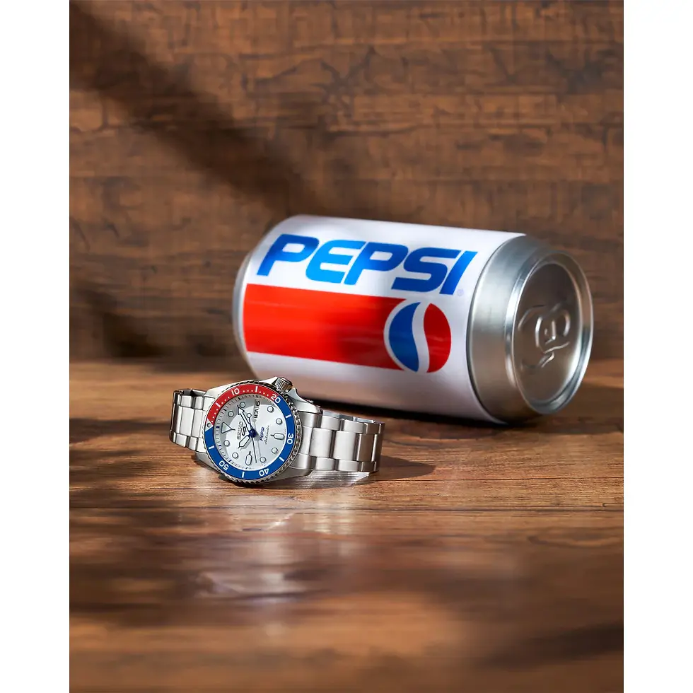 Thumbnail: SEIKO 5 SPORT PEPSI AUTOMATIC SRPL99K1 LIMITED EDITION