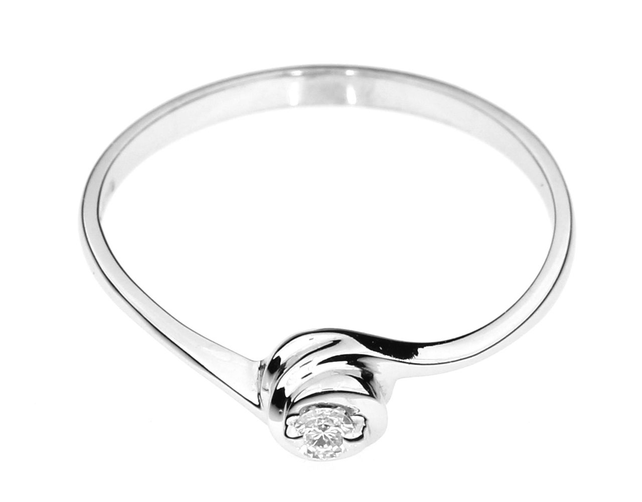 ANELLO CON DIAMANTE KT 0,05