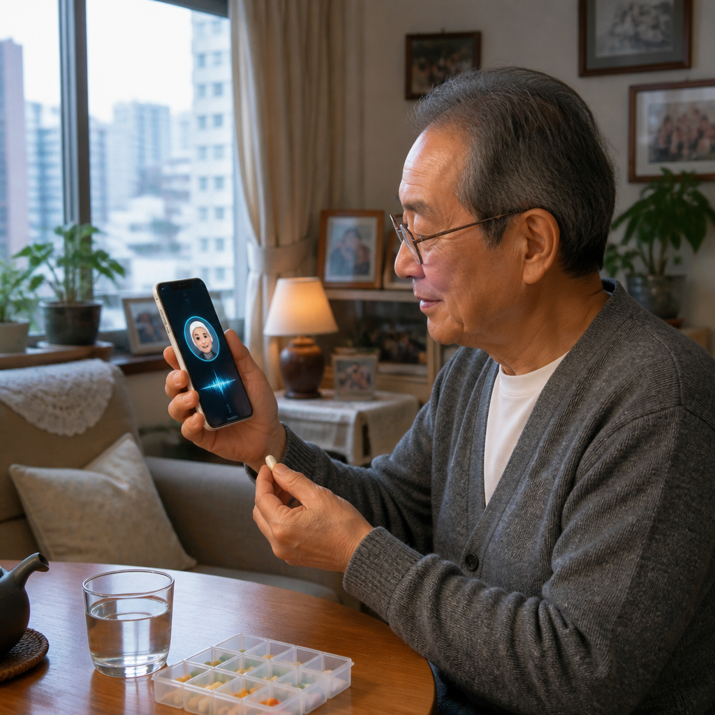 AI語音提醒長者服藥