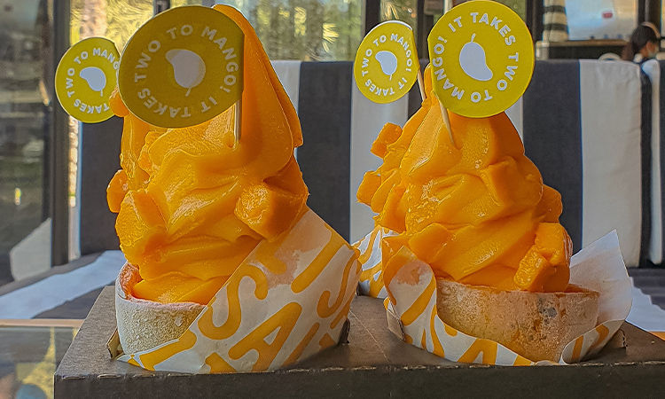 Mango Softeis