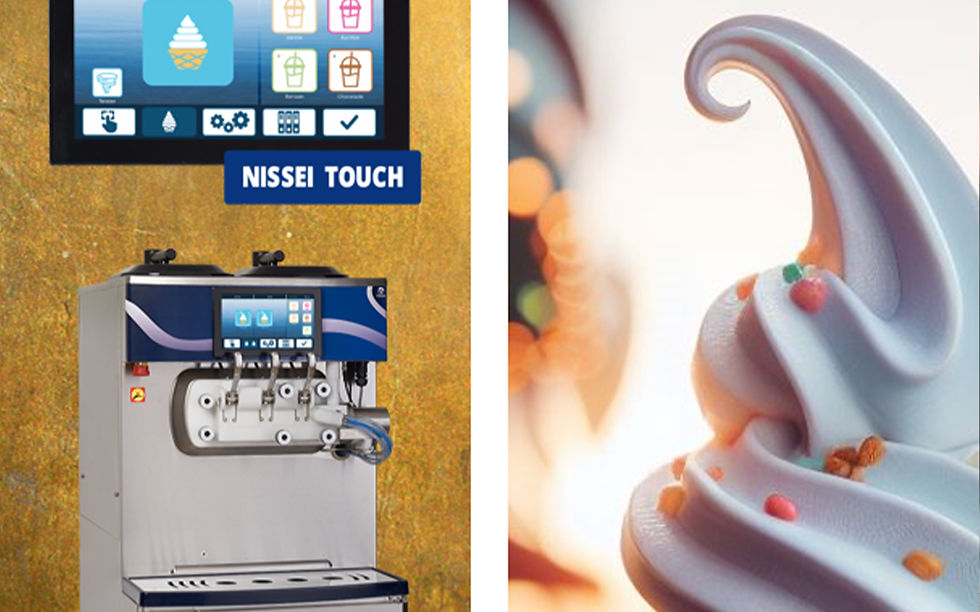 Nissei Softeismaschine und Milkshake Maschine