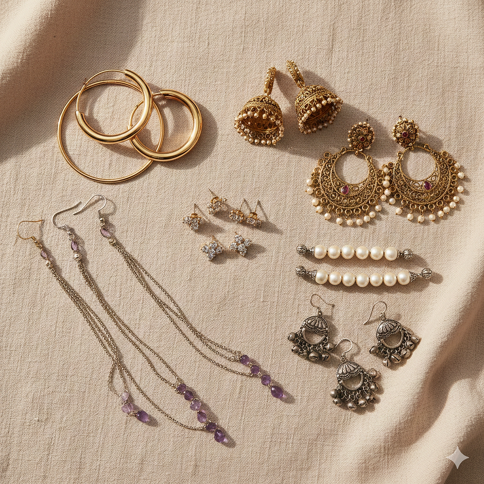 Different Types of Earrings Every Woman Should Own