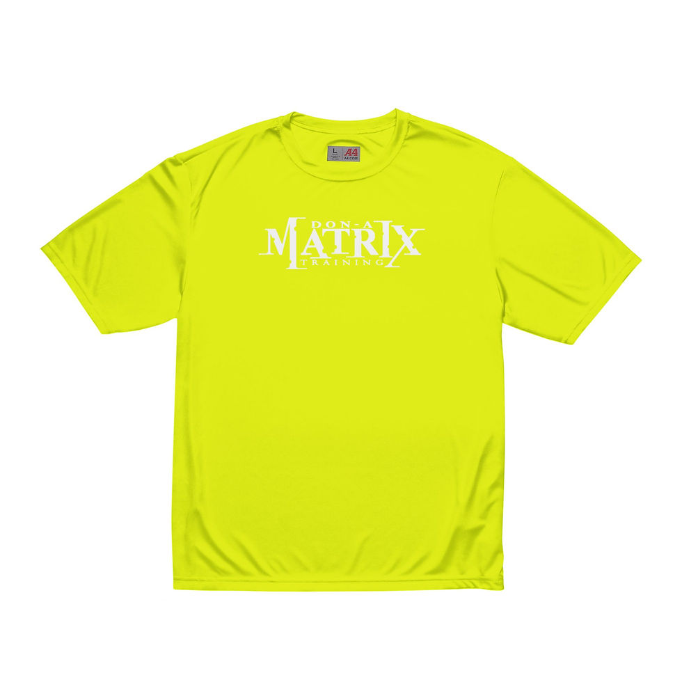 Thumbnail: Matrix Training Unisex Performance T-Shirt 