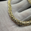 Thumbnail: Flat Byzantine Bracelet 10K 5mm