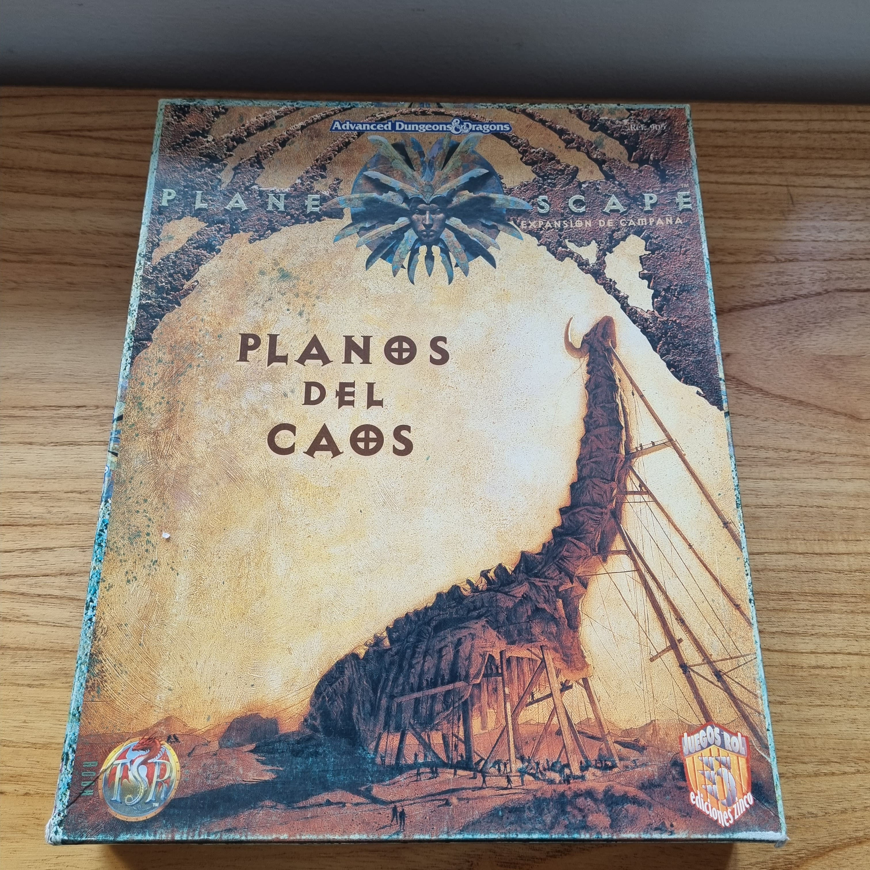 AD&D - Planescape - 905 - Planos del Caos (4 libros + 5 mapas poster)