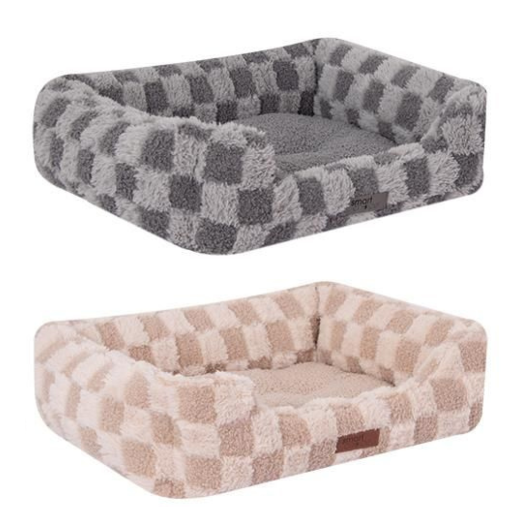 Smart Choice Chequered Pet Bed