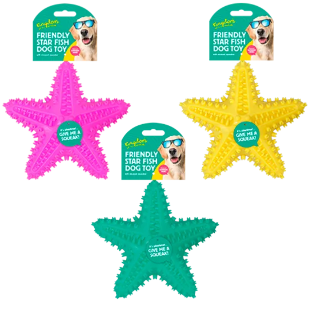 Starfish Dog Chew Toy