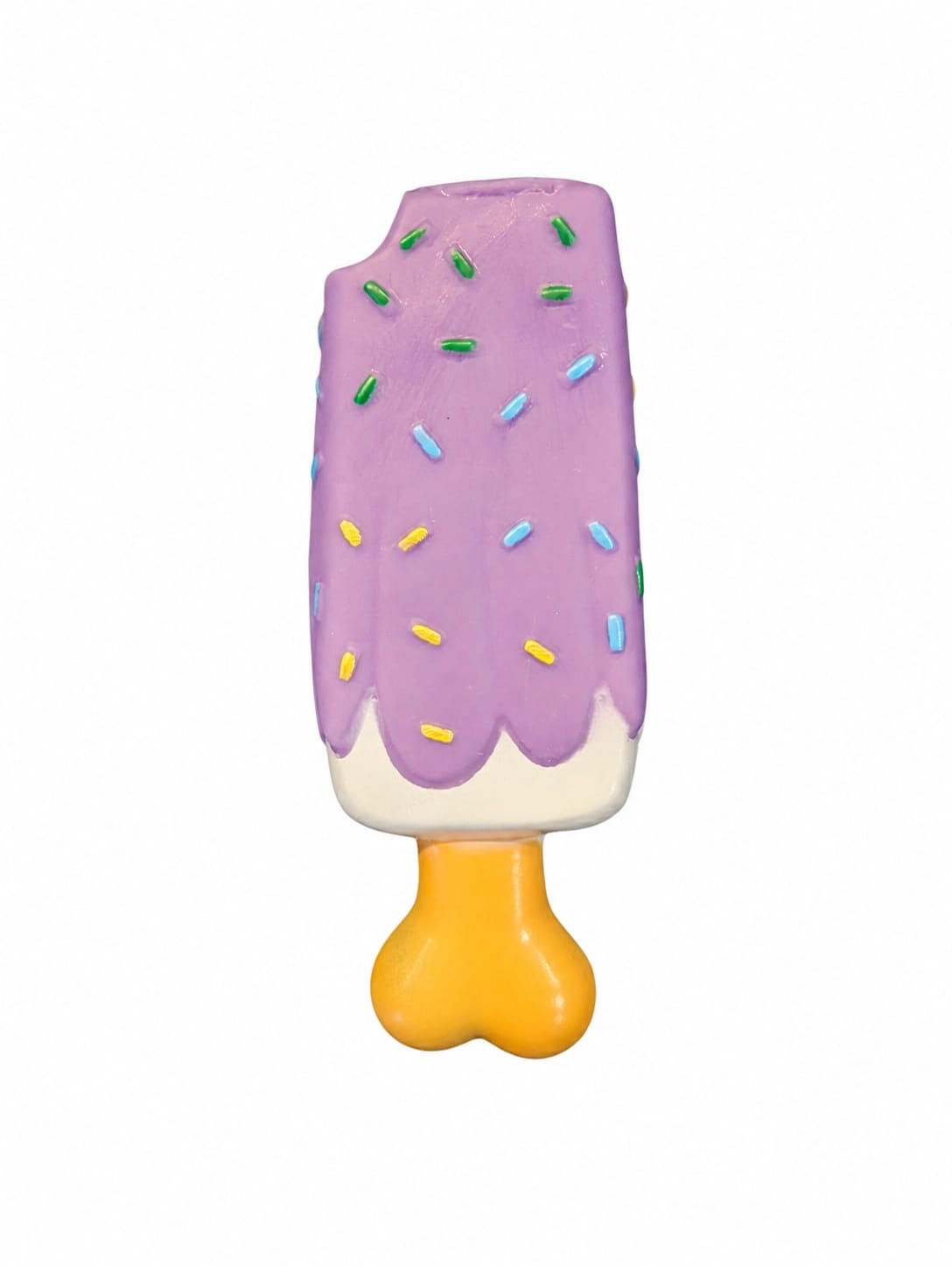 Pets Play Squeaky Ice Cream Lolly Dog Toy