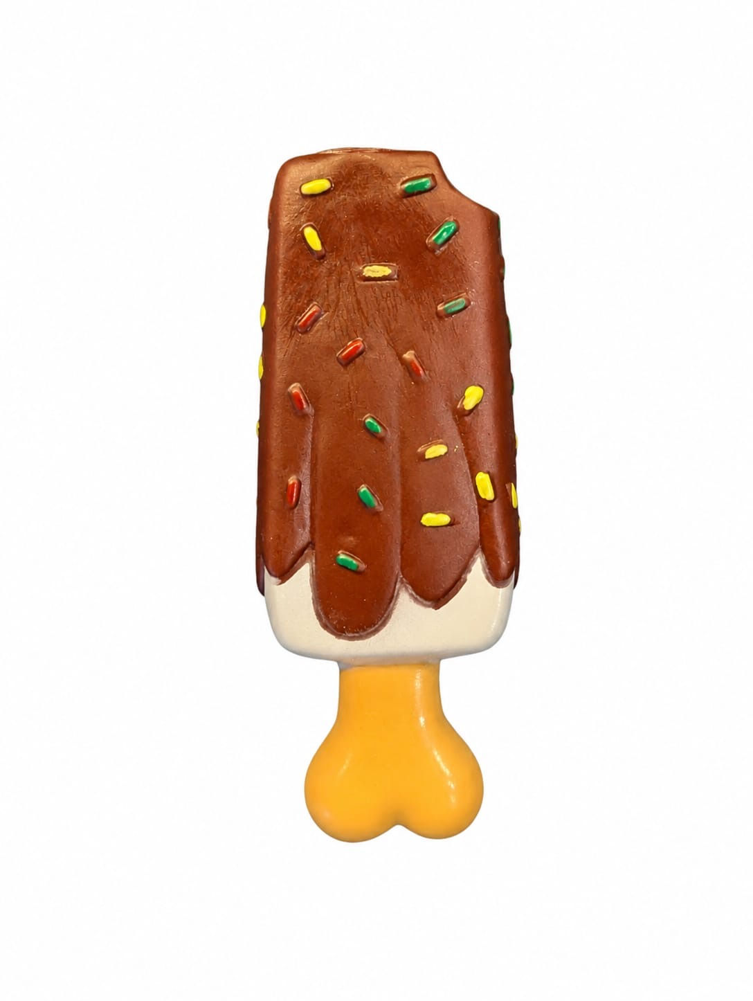 Pets Play Squeaky Ice Cream Lolly Dog Toy