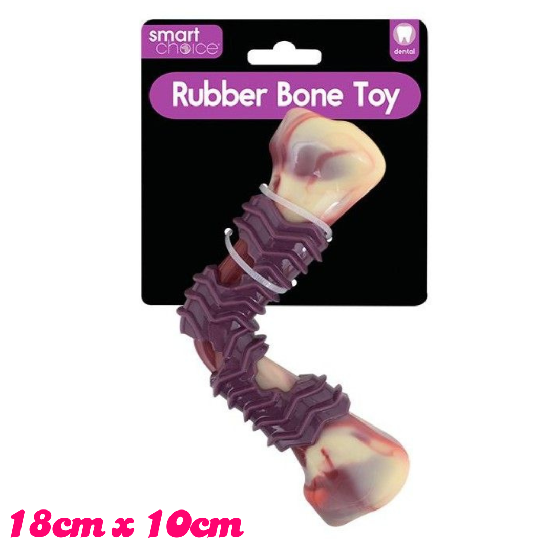 Smart Choice Realistic Bone Rubber Toy