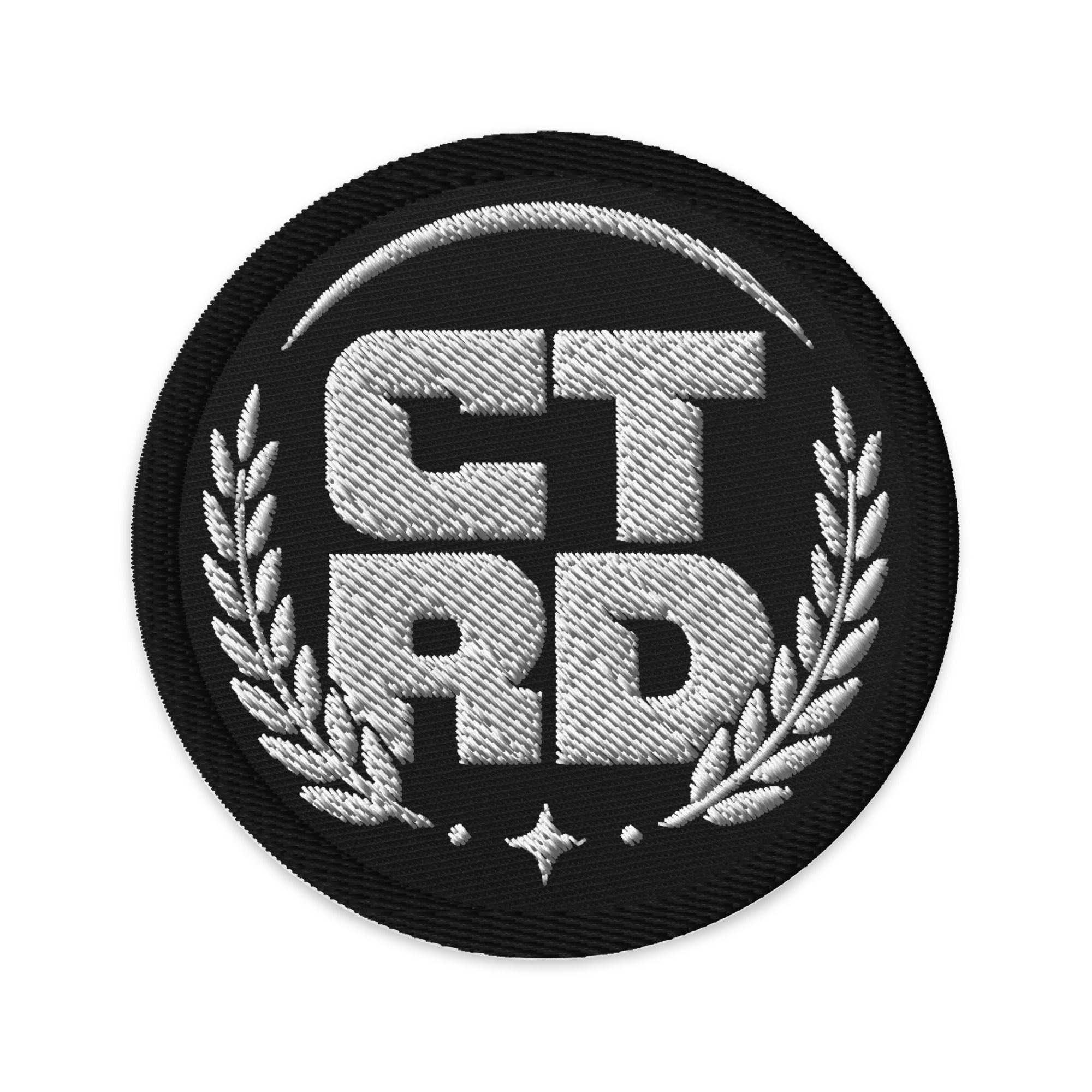 CTRD Circular Embroidered Patch