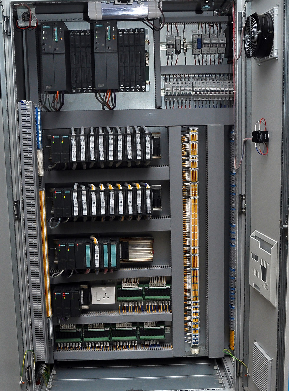 PLC Panel manufactured by Sritech smart solution in Chennai, India