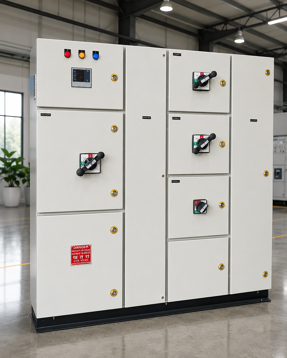PCC Panel Manufacturer, Supplier & Exporter in Chennai, India – PMCC panel with VFD drive module installed