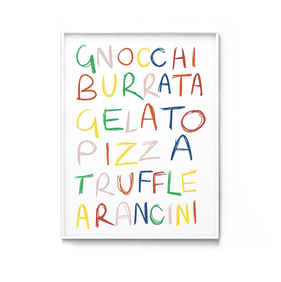 Nephthys Foster - Viva Italia Print