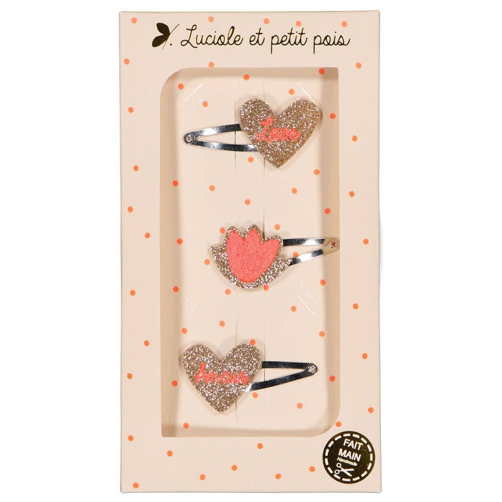 Luciole et Petit Pois - Box “Les Trios” - Love