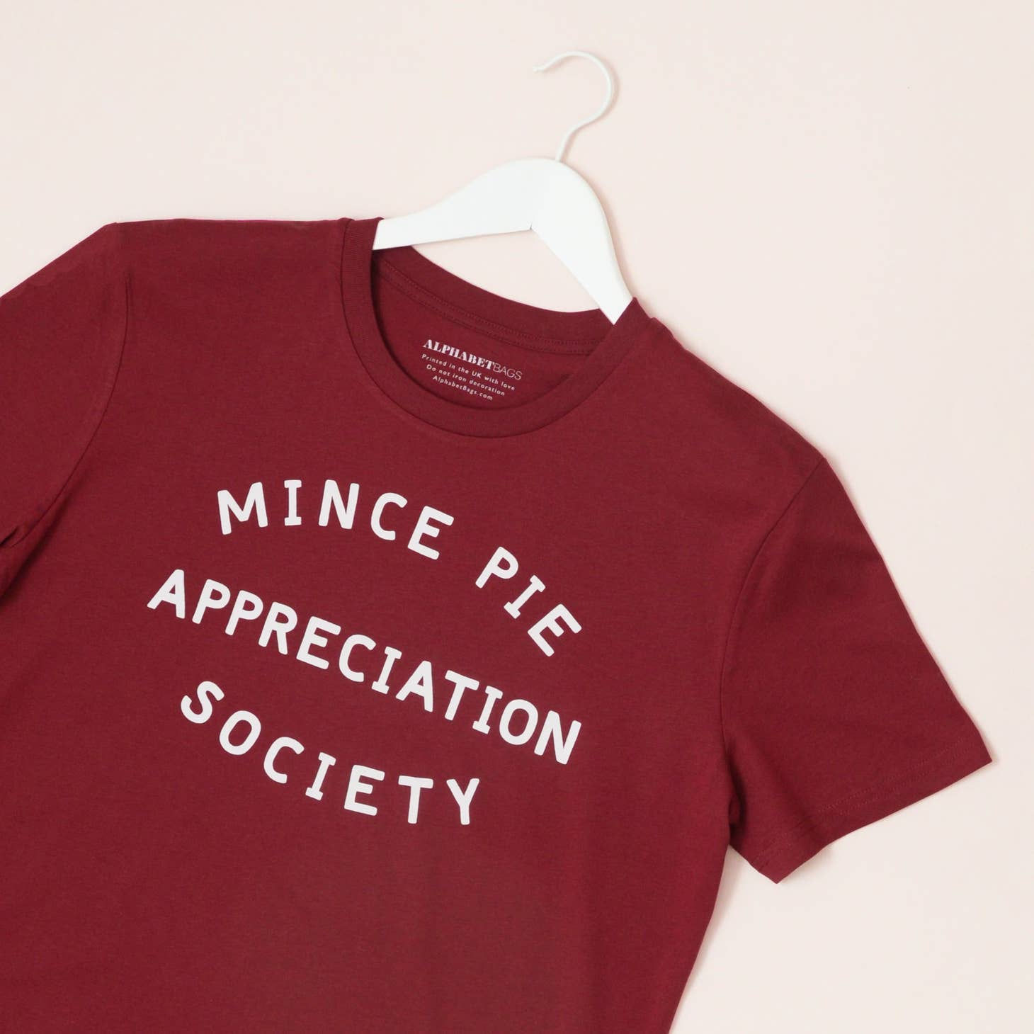 Alphabet Bags - Mince Pie Appreciation Society - Adult Unisex Tee