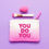 Thumbnail: Alphabet Bags You Do You - Ombre Pouch