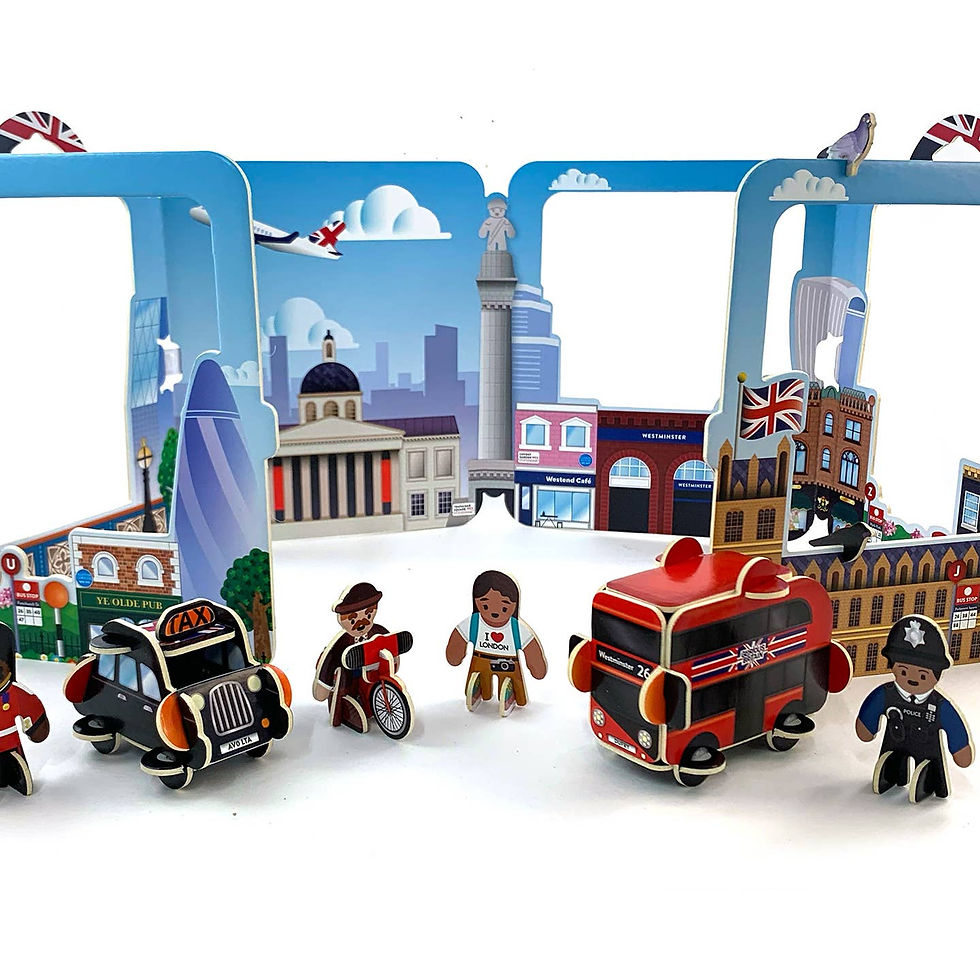 London Landmarks Pop-Out Playset