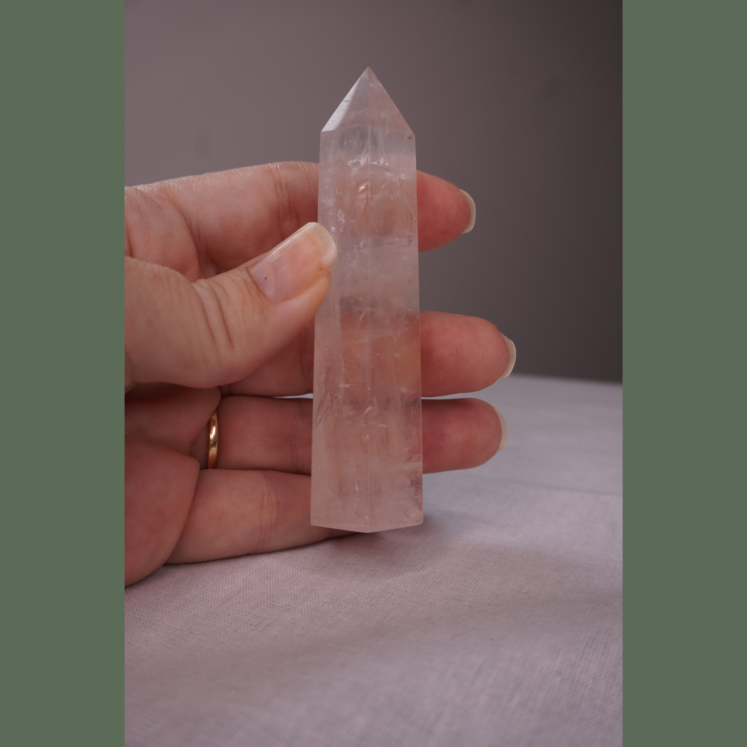 Rose Quartz Point #2
