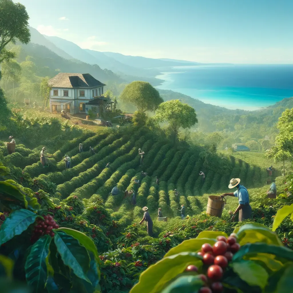 Jamaica Blue Mountain Grade 1 Flamstead Estate