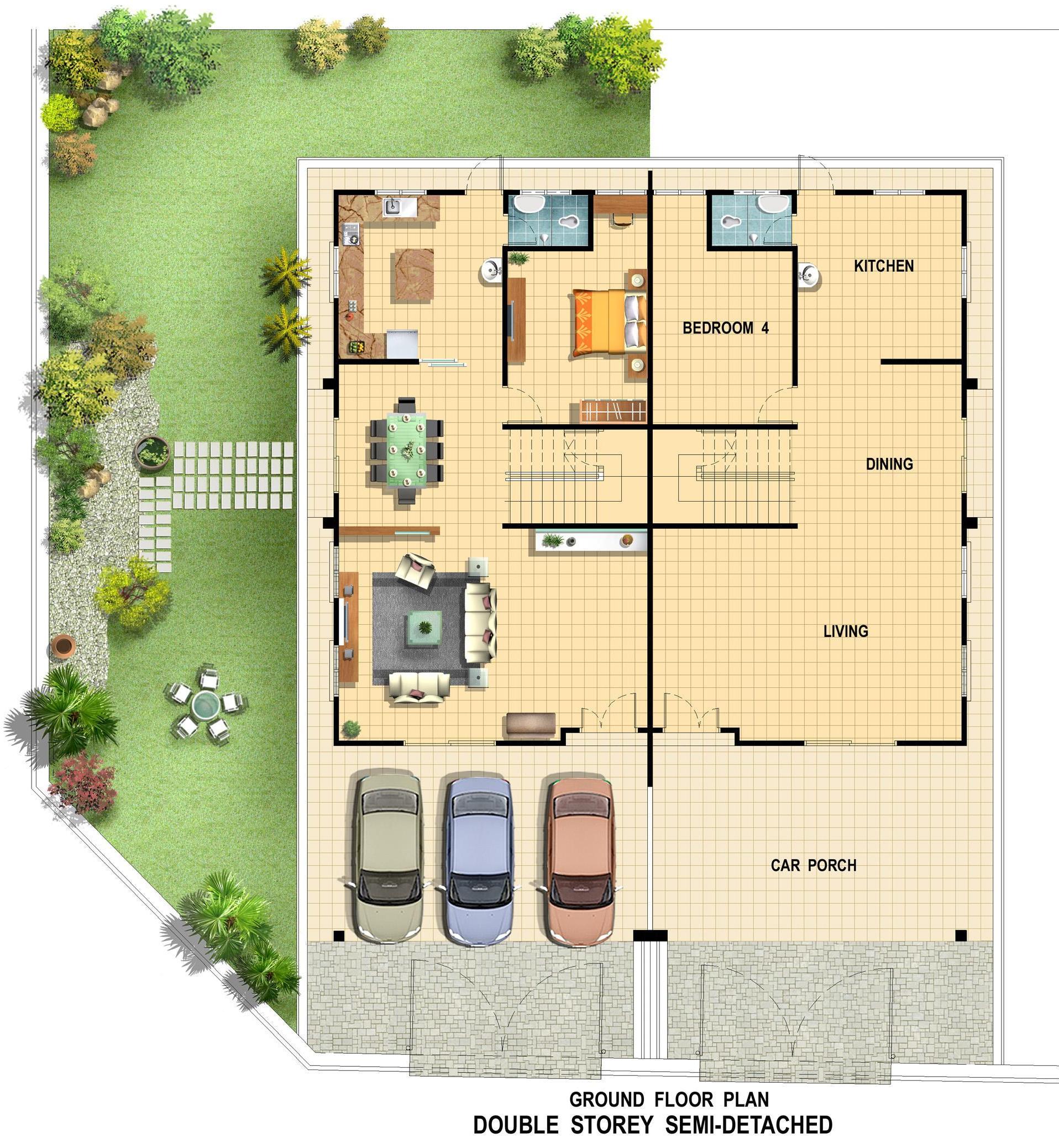 Semi-detached home in Galleries