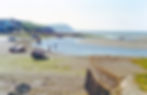 Top of the Woods Glamping Campsite in Pembrokeshire Wales, UK. Luxury Eco Camping Glamping Holiday Staycations, Dog Friendly and in Nature - Wild swimming at Newport in Pembrokeshire Wales