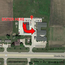 Free Clinics of Iowa Map Entrance Location