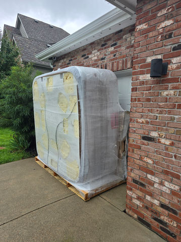Hot tub delivery