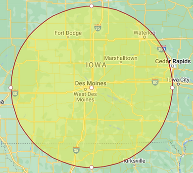Service Area Map