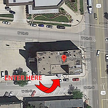 Free Clinics of Iowa Map Entrance Location