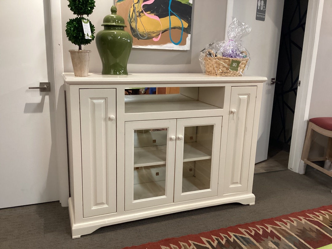 Cream Sideboard China Cabinet
